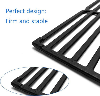 15" Cast Iron Grid grates Replacement Parts for Weber Spirit E200 S-200 Spirit E-210 Spirit S-210 Spirit 500, Genesis Silver A Gas Grills 7522 7521 7523 65904 65905