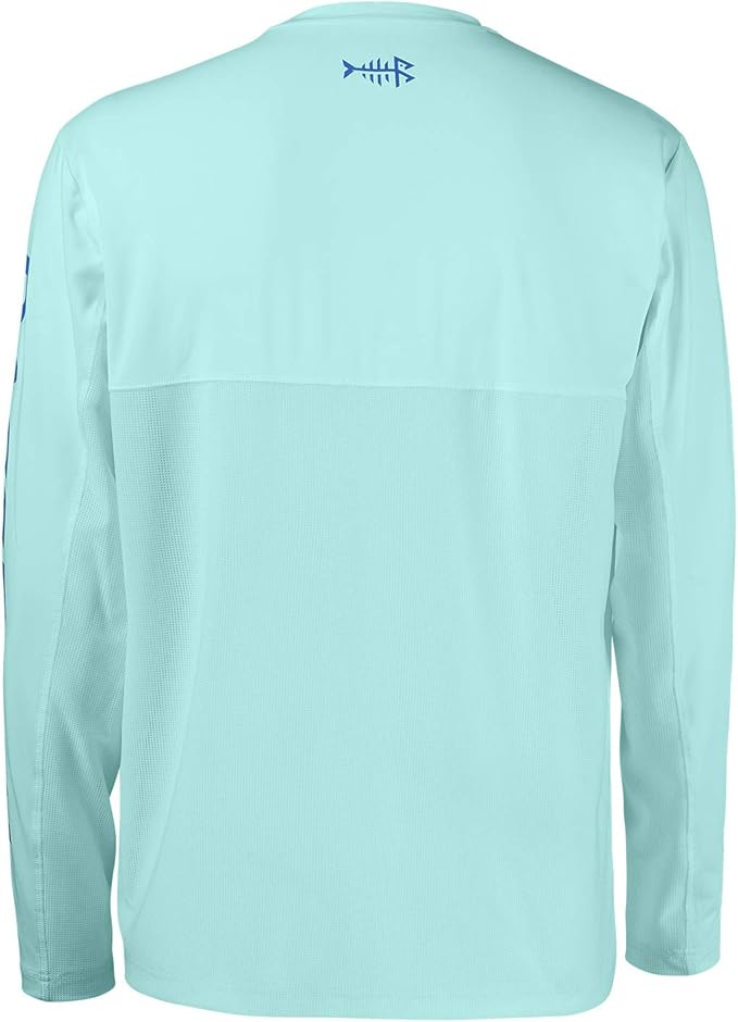 BASSDASH Fishing T Shirts for Men UV Sun Protection UPF 50+ Long Sleeve Tee T-Shirt