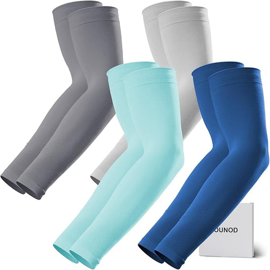 GOUNOD Arm Sleeves for Men Women,Compression Sleeves to Cover Arms for Men Working,Sun Sleeves for Men UV Protection