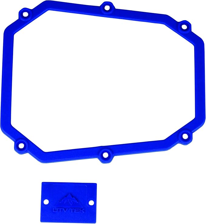 ATV TEK Elite Series 1 Side View Mirror Replacement Frame, blue