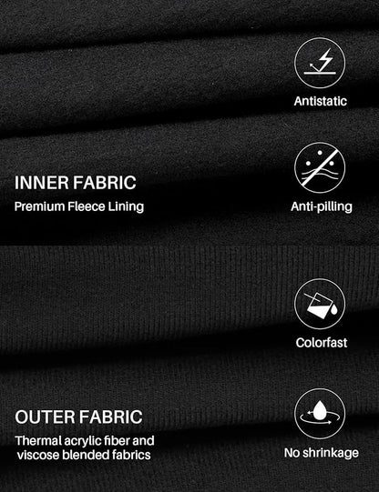 Thermal Underwear for Men: Micro-Fleece Lined Base Layer