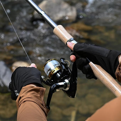 Carbon Fiber Fishing Pole Combo Set - 2.1m/6.89ft Spinning Reel, 145pcs Accessories Kit for Saltwater & Freshwater Fishing