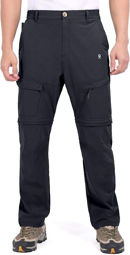 Little Donkey Andy Men's Outdoor Sports Two Section Trousers Mountaineering Hiking Hiking