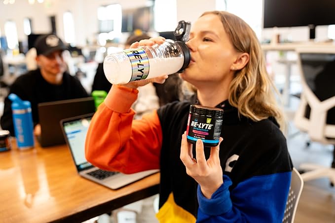 REDMOND Re-Lyte Electrolyte Drink Mix, Mixed Berry, 30 serving SMALL 6.88oz jar