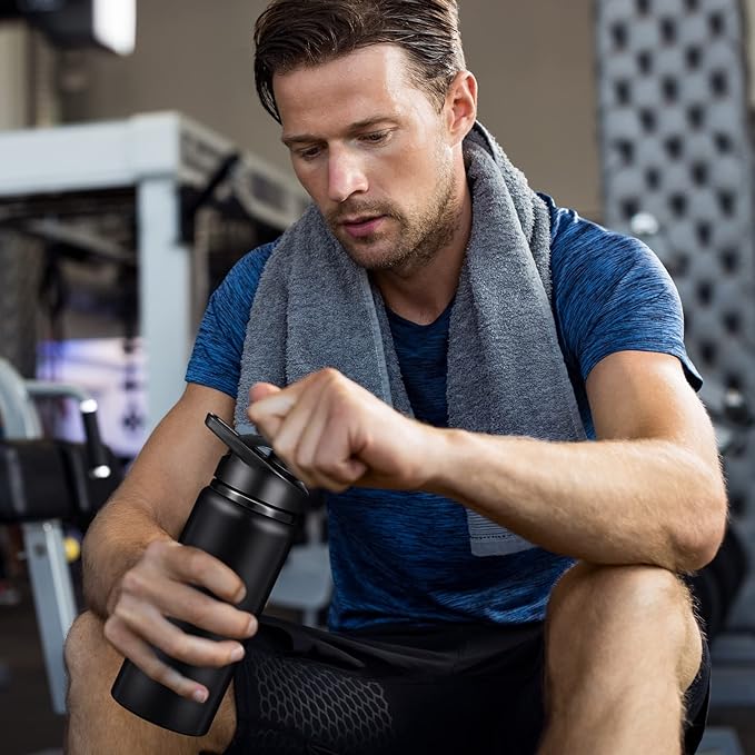 CHENGU Water Bottle Bulk 20 oz Aluminum Reusable Bottles Lightweight Snap Lid Water Cups Easy Carry Leak Proof Travel Tumbler for Gym Sports Camping Hiking Fishing