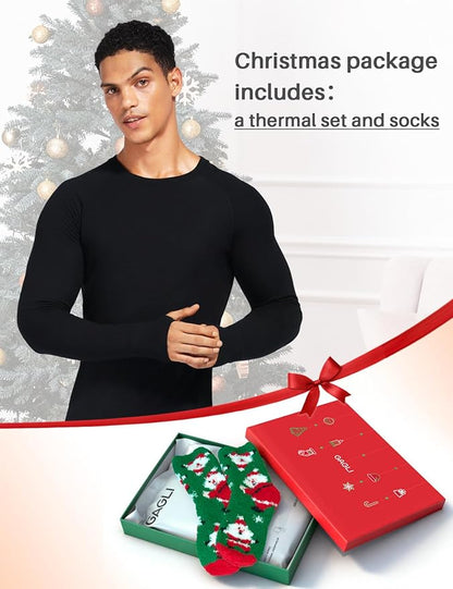 Thermal Underwear for Men: Micro-Fleece Lined Base Layer