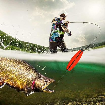 YOTO Peg Floats Slotted丨Fishing Floats for Catfish丨Fishing Cigar Foam Bobber for Santee Rig丨1.5in，2in，2.5in，3in