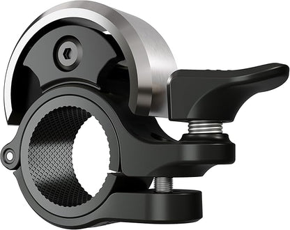 Greallthy Bike Bell, Aluminum Alloy Bicycle Bell with Clear Loud Sound, Bike Bells for Adults and Kids, Sturdy and Compact Bell Fits 0.75-1in(19-25.4mm) Handlebar for Mountain, Road Bikes.