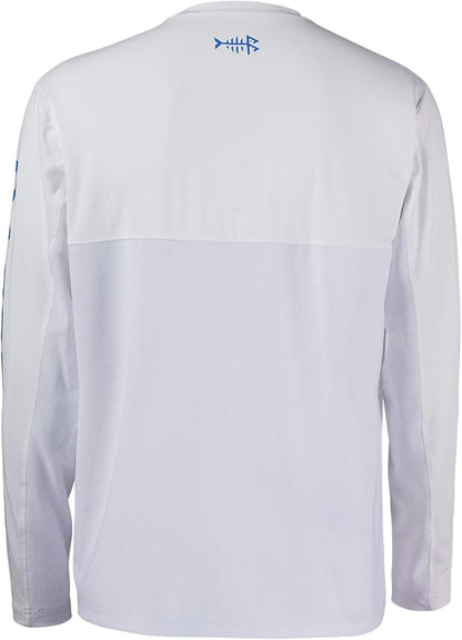 BASSDASH Fishing T Shirts for Men UV Sun Protection UPF 50+ Long Sleeve Tee T-Shirt