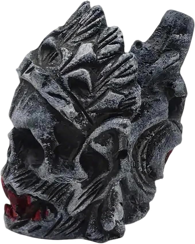 Aztec Death Whistle - 125+ Decibels Human Loudest Screams, Ancient Aztec Whistle for Halloween, Dia De Los Muertos, Unique Gifts for Horror & History Fan