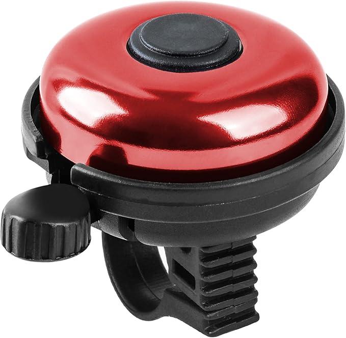 Classic Bike Bell, Aluminum Bicycle Bell, Loud Crisp Clear Sound Bicycle Bike Bell for Adults Kids