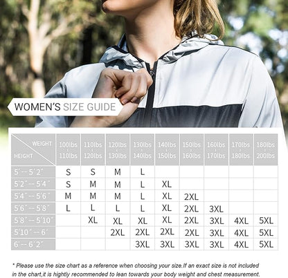 HOTSUIT Sauna Suit for Women Weight Loss Sweat Suits Sauna Jacket Pant Machine Washable Anti Rip for Gym Workout Exercise