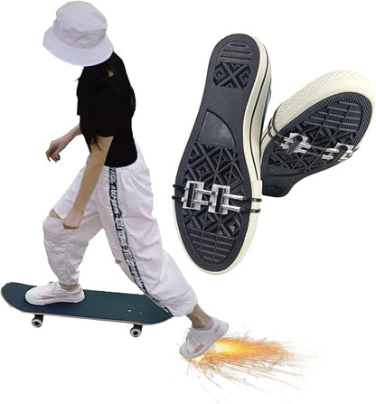 DEVOKE Skateboard Accessories Bike Adjustable Shoe Boot Cover Pad Cycling Friction Spark Tool Pad Bicycle Flintstone Pad