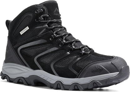 NORTIV 8 Men's Ankle High Waterproof Hiking Boots Outdoor Lightweight Shoes Trekking Trails Armadillo