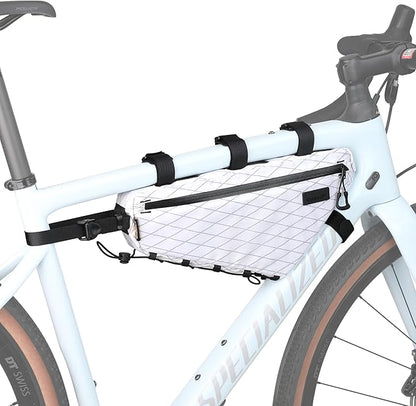 Rhinowalk Bicycle Front Frame Bag Bike Under Top Tube Triangle Bag 2.9L Cycling Accessories Nylon Pack Pouch for MTB Road Bike Cycling Commuting and Outdoor Adventures