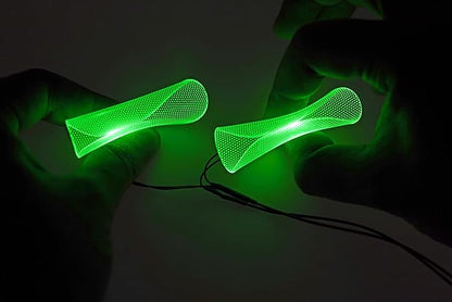 [ Round ] Green Star-Lord Decorations led Light Flexible Helmet Lights Cosplay DIY kit RGB Superhero for Men Gifts