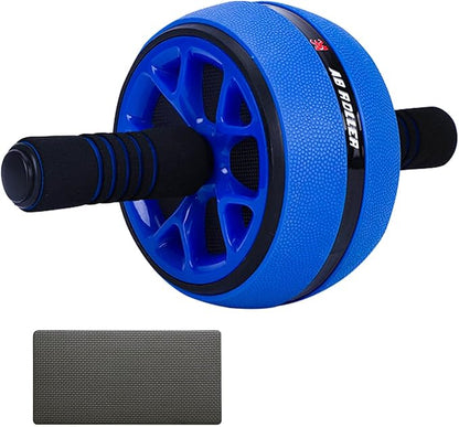 AB Wheel Roller, Exercise Abdominal Fitness Wheel, Work-out Strength-Training Roller, 12"W
