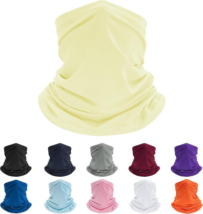 Pukavt 2 Pack 3 Hole Winter Knitted Mask, Full Face Cover Ski Mask Warm Balaclava for Skiing, Motorcycle, Snowboard