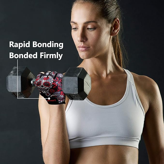 ZEROFIRE Workout Gloves for Women Men - Weight Lifting Gloves with Full Palm Protection & Extra Grip for Women Gym, Weightlifting, Weight Lift, Rowing, Exercise, Sport, Cycling