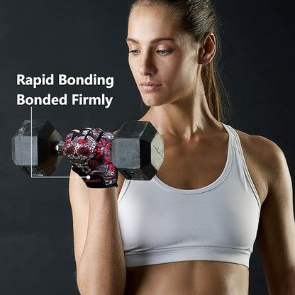 ZEROFIRE Workout Gloves for Women Men - Weight Lifting Gloves with Full Palm Protection & Extra Grip for Women Gym, Weightlifting, Weight Lift, Rowing, Exercise, Sport, Cycling