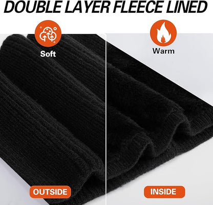 Neck Warmer for men,Winter Neck Gaiters Face Scarf Women Windproof Warm Fleece Scarves Gaiter for Cold Weather