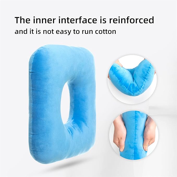 Donut Pillow Tailbone Pain Relief Cushion Bed Sores,Butt Donut Pillow Anti-Decubitus Pad-Breathable for Hemorrhoids,After Surgery,Pregnancy, Pressure Sores.