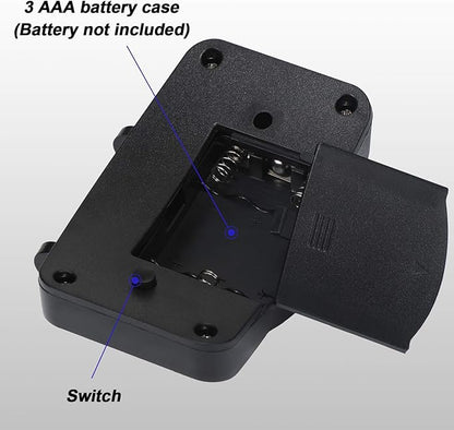 Mudder 4 Pcs Hat Light Clip 11 LED Cap Lights Clip on Hat Headlamp Battery Powered Cap Brim Lamp Black Waterproof Ultra Bright Headgear Flashlight for Hunting Camping Fishing Hiking