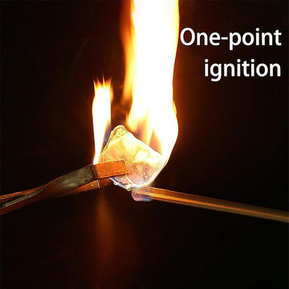 100 Pack Quick Fire Starters，Wax Cups Waterproof, Non Toxic Firelighter Natural Safe Cubes Burns up to 8 Min at Over 750° - 100%, Perfect for Fat Wood Stove Campfire, Start Charcoal Kit (Style1)