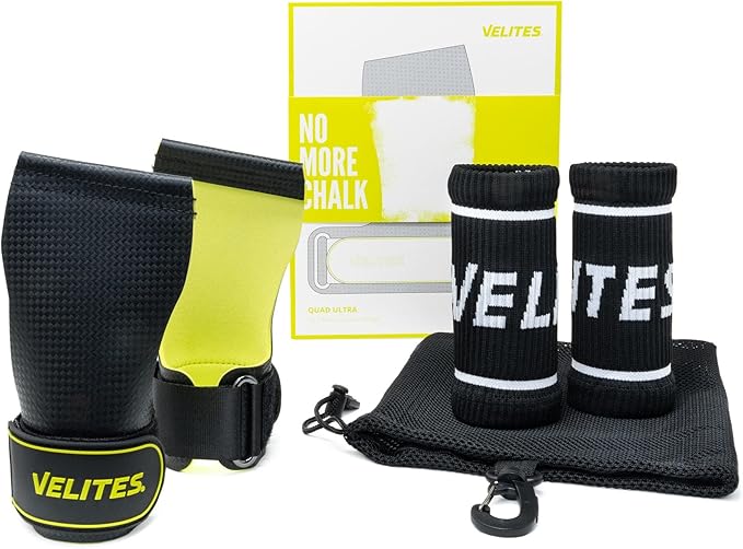 Velites I Quad Ultra Magnesium-Free Gloves I Weightlifting Mitts I for Cross Training or Gymnastics Athletes I Improve Results and Achieve Your Goals I Discover Our Sizes and Colours.