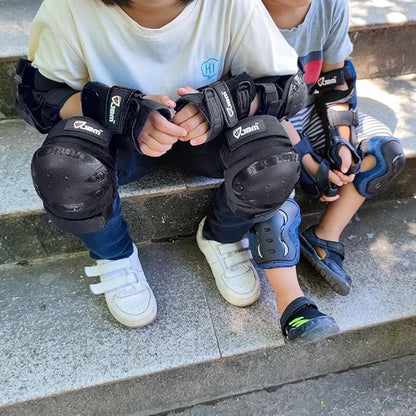 JBM Adult & Kids Knee Pads Elbow Pads and Wrist Guards for Inline Skating, Roller Skating, Skateboarding, Scootering