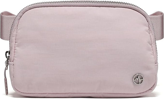 Pander Unisex Belt Bag Fanny Pack for Women with Adjustable Strap, Small Waist Pouch for Workout Running Traveling Hiking