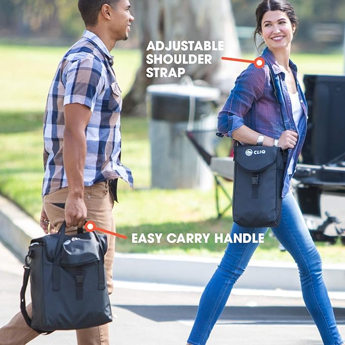 CLIQ Waterproof Chair Bag - Holds 2 Folding Chairs - Perfect for Camping and Other Outdoor Adventures