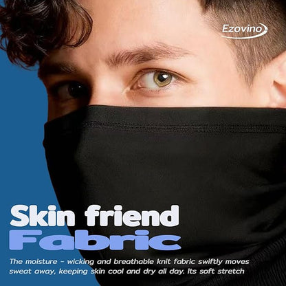 Neck Gaiter Face Mask,Sun Cooling Scarf,Balaclava Bandana Cover for Men Women