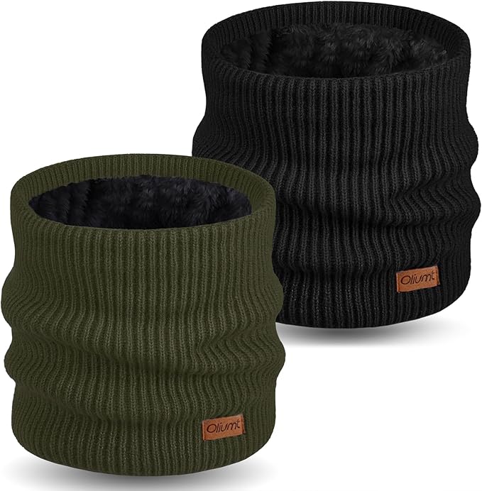 Neck Warmer for men,Winter Neck Gaiters Face Scarf Women Windproof Warm Fleece Scarves Gaiter for Cold Weather