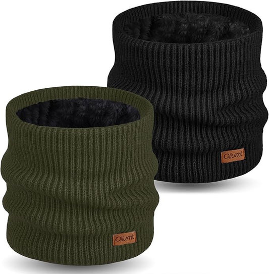 Neck Warmer for men,Winter Neck Gaiters Face Scarf Women Windproof Warm Fleece Scarves Gaiter for Cold Weather