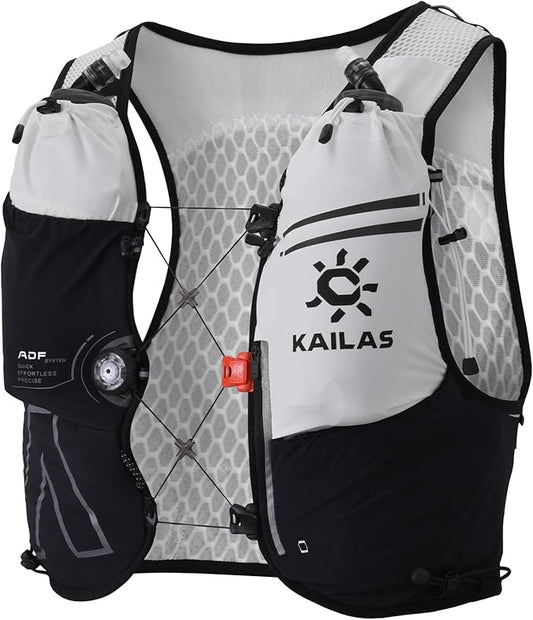 KAILAS FUGA AIR 8 Ⅳ Running Hydration Vest Hydration Pack Lightweight with Two TPU Water Bladders for Women Men Trail Cycling Hiking