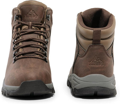 NORTIV 8 Mens Hiking Winter Snow Insulated Waterproof Outdoor Boots