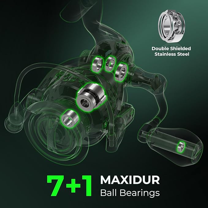 KastKing Zephyr Dual-tip Fishing Rod & Reel Combo, Dual Tips Section for Different Powers, IM6 Graphite 2Pc Blanks, KastFlex Technology, Rubber Cork Handle, Integrate Hook Keeper, 8 Models