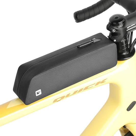 Rhinowalk Bike Top Tube Bag Bike Frame Bag Fully Waterproof and Stable Bicycle Frame Bag Bicycle Bag Professional Cycling Accessories for Mountain Road Bike