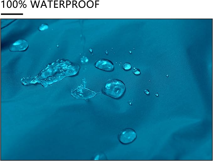 Little Donkey Andy Men's Waterproof Rain Jacket Outdoor Lightweight Rain Shell Coat for Hiking,Golf,Travel