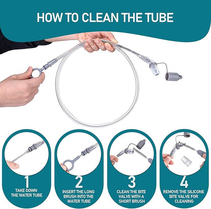 N NEVO RHINO Hydration Bladder 2L-3L,Water Reservoir for Hiking Backpack Leak Proof Water Storage Bladder,BPA-Free Water Pouch Hydration Pack for Camping Cycling Running