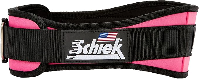 Schiek Sports Model 2004 Nylon 4 3/4" Weight Lifting Belt - Black