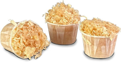 Quick Fire Starter Pods in Resealable Packs - Fire Starters for Campfires, BBQ, Grill Pit, Wood Stove & Charcoal Starter, 20 Min Burn Time,30 Extra Large Pods, USA Made, Brown