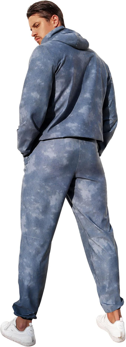 Men's Sauna Suit 2-Piece Performance Jacket and Pants Set for Weight Loss Workout Boxing