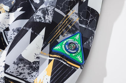 MGEOY Boys Girls Rain Jackets Lightweight Waterproof Hooded Raincoats Windbreakers for Kids 4-14Y