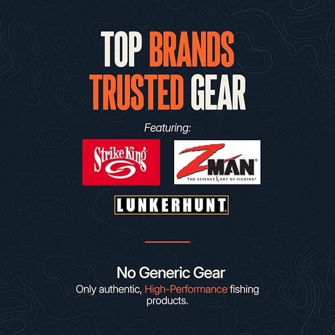 MONSTERBASS Fishing Mystery Box, Bass Fishing Kit - Best Lures Kit, Biggest & Best Tackle Mystery Box for Catching Smallmouth & Largemouth Bass