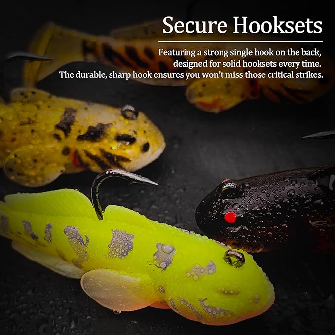 Soft Fishing Lures Shad Minnow Swimbaits, Pre-Rigged Jig Heads Paddle Tail Swim Baits for Bass, Trout, Walleye, Crappie, Sinking Jigs Bait for Saltwater Freshwater, Fishing Gifts for Men