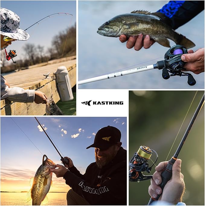 KastKing Destron Braided Fishing Line, Highly Abrasion Resistant, Improved Knot Strength, Ultra-Thin Diameter Superline, Zero Stretch & Memory, CFT “Color Fast Technology”, 75% Thinner Than Mono