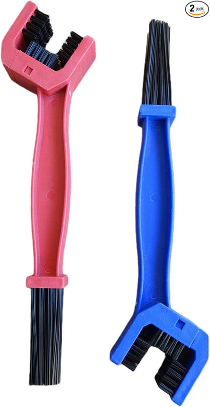 2 Pack Bike Chain Cleaner, Bicycle Chain Washer Motorcycle Chain Cleaning Crankset Brush Tool