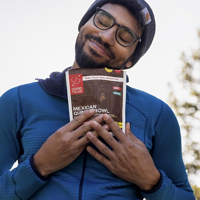 GOOD TO-GO Mexican Quinoa Bowl (Single Serving) | Camping & Backpacking Food | Just Add Water Backpacking Meals | Good To-Go Dehydrated Meals Taste Better Than Freeze Dried Food